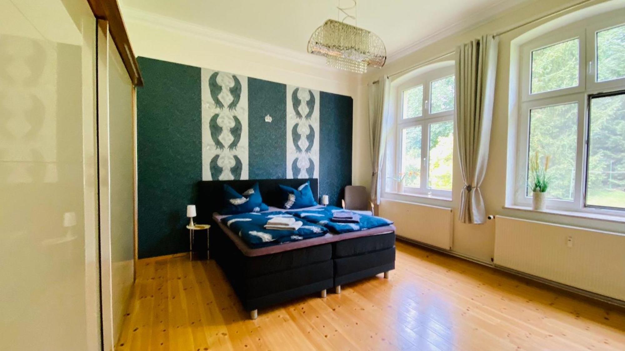 Ferienwohnung Villa Am Haussee Feldberger Seenlandschaft Buitenkant foto
